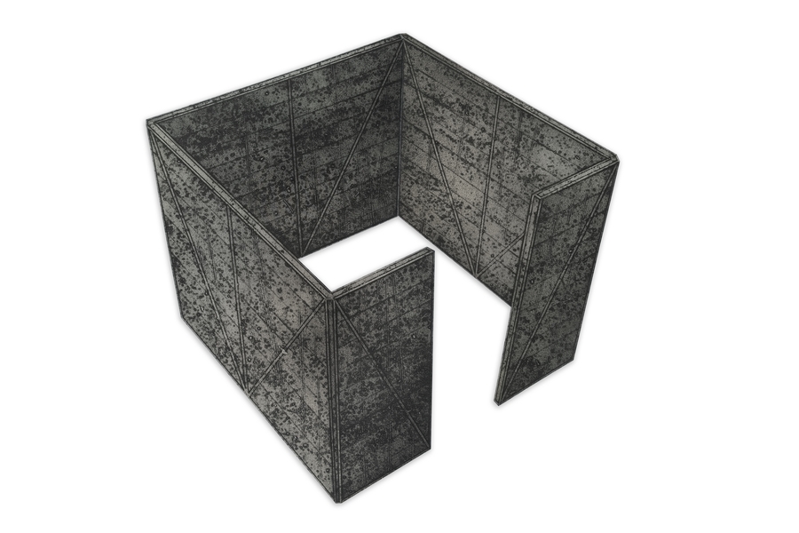 Grzegorz Hańderek „Centre, intaglio”. Treść może nie być dostępna dla osób z niepełnosprawnościami